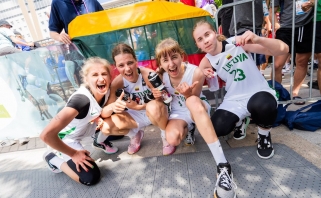Merginų ir vaikinų 3x3 rinktinės – Europos jaunimo olimpinio festivalio ketvirtfinaliuose